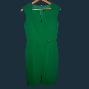 Paper Dolls Green Cap Sleeve Sheath Cocktail Dress NWT
